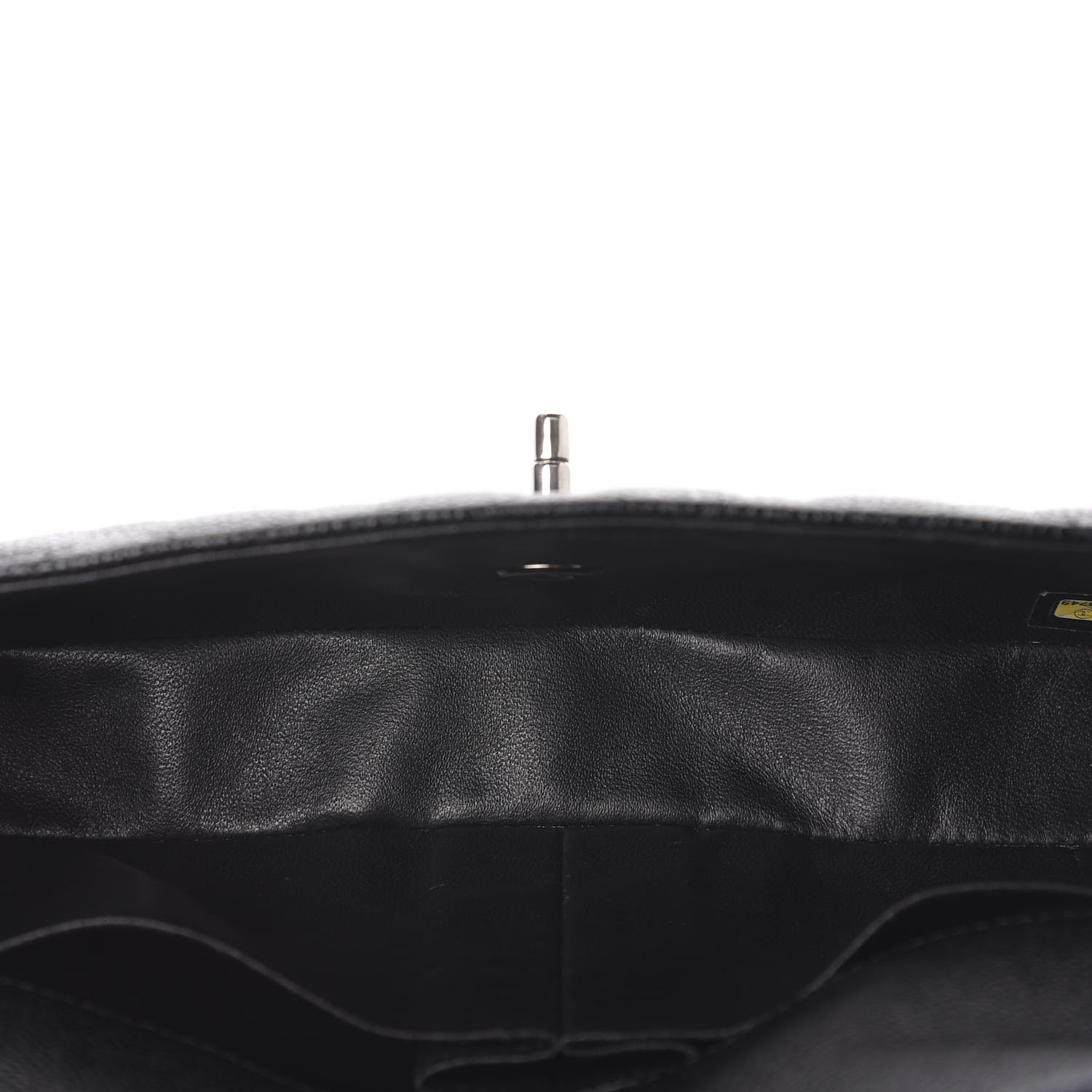 Chanel Caviar Quilted East West Flap Black 6 of 14