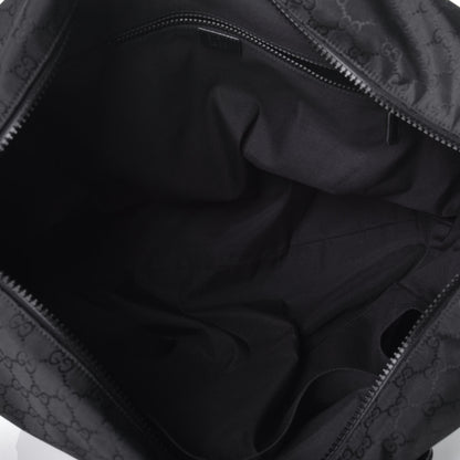 Gucci Nylon Monogram XL Duffle Bag Black 6 of 9
