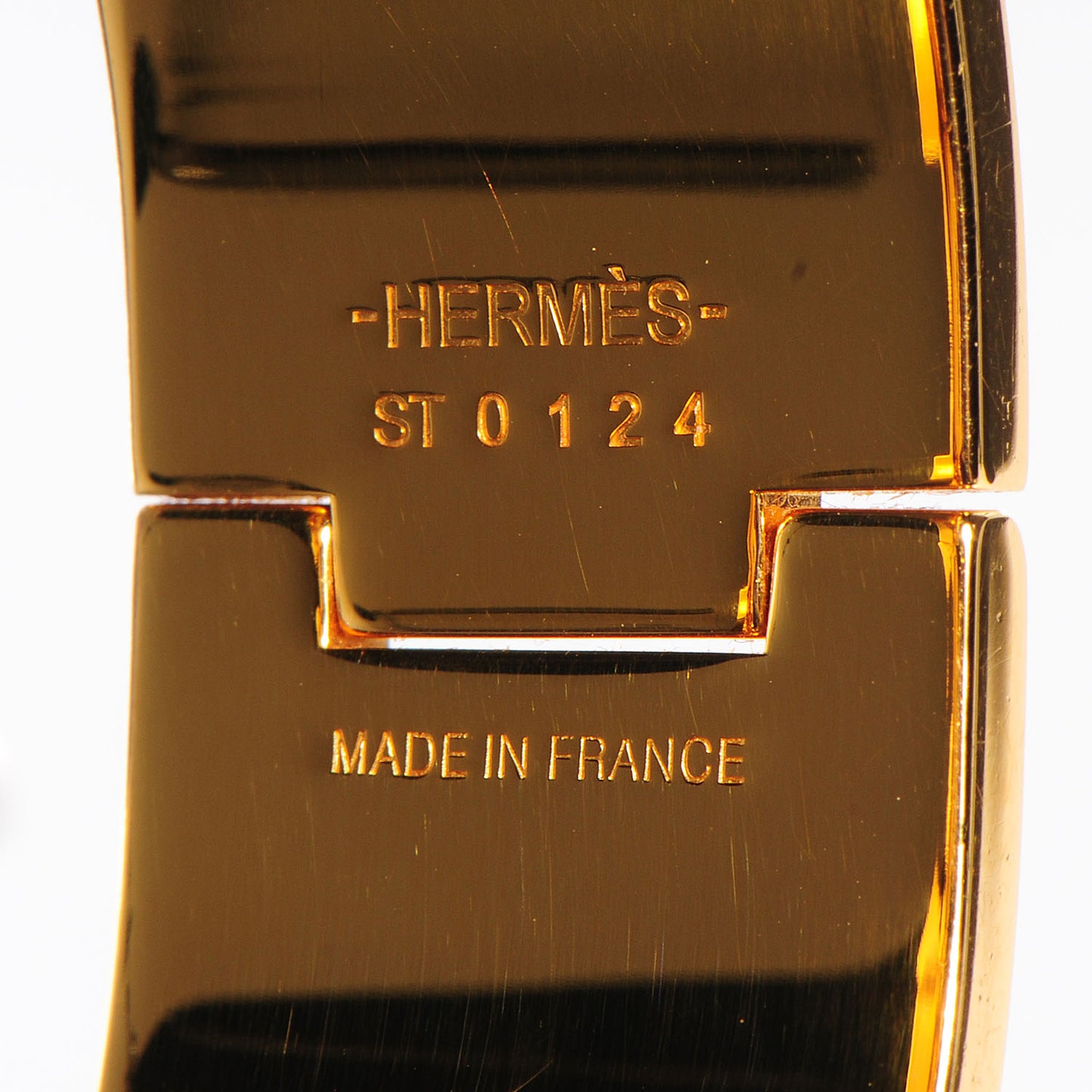 Enamel Wide Clic Clac H Bracelet PM Black