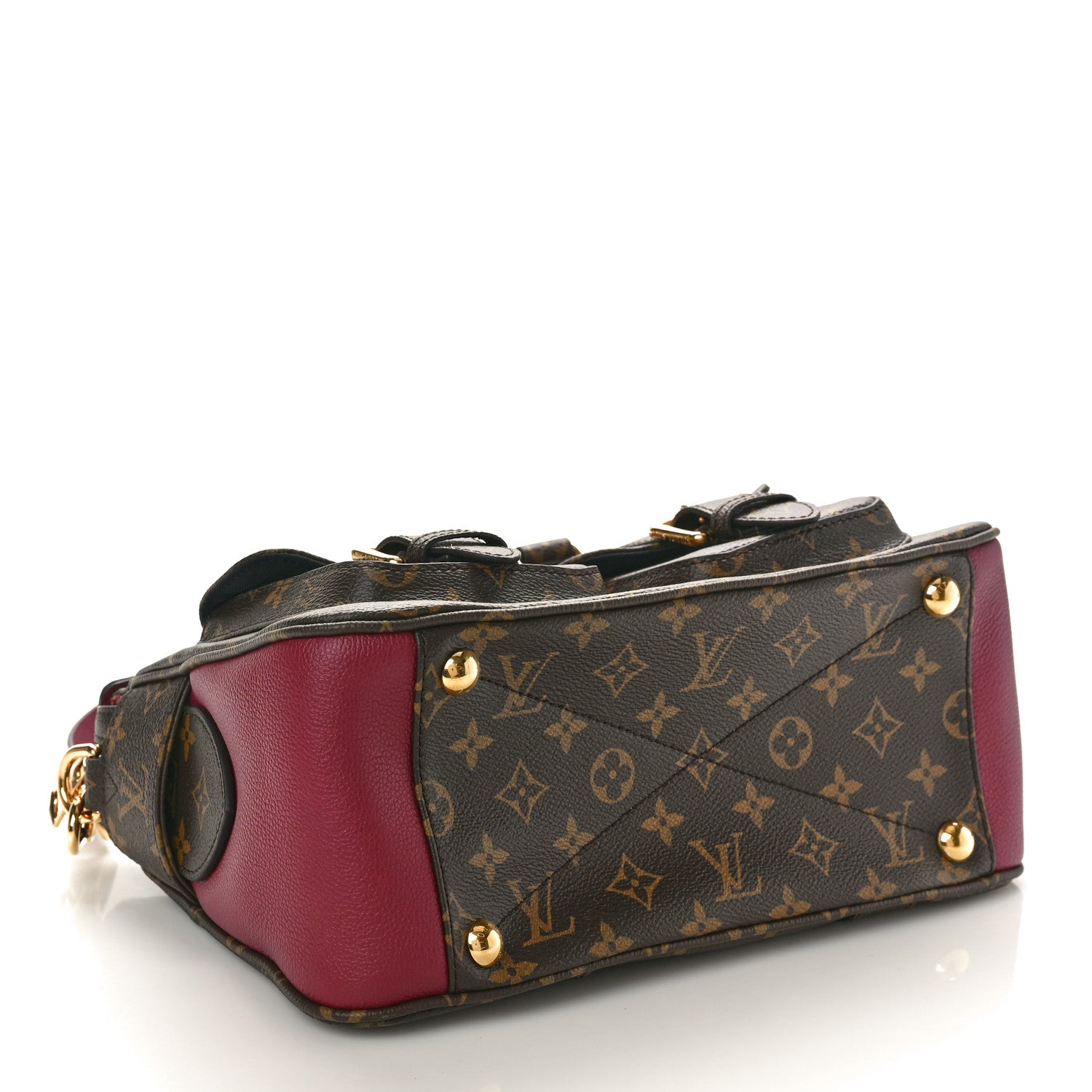 Louis Vuitton Monogram Manhattan NM Raisin 4 of 11