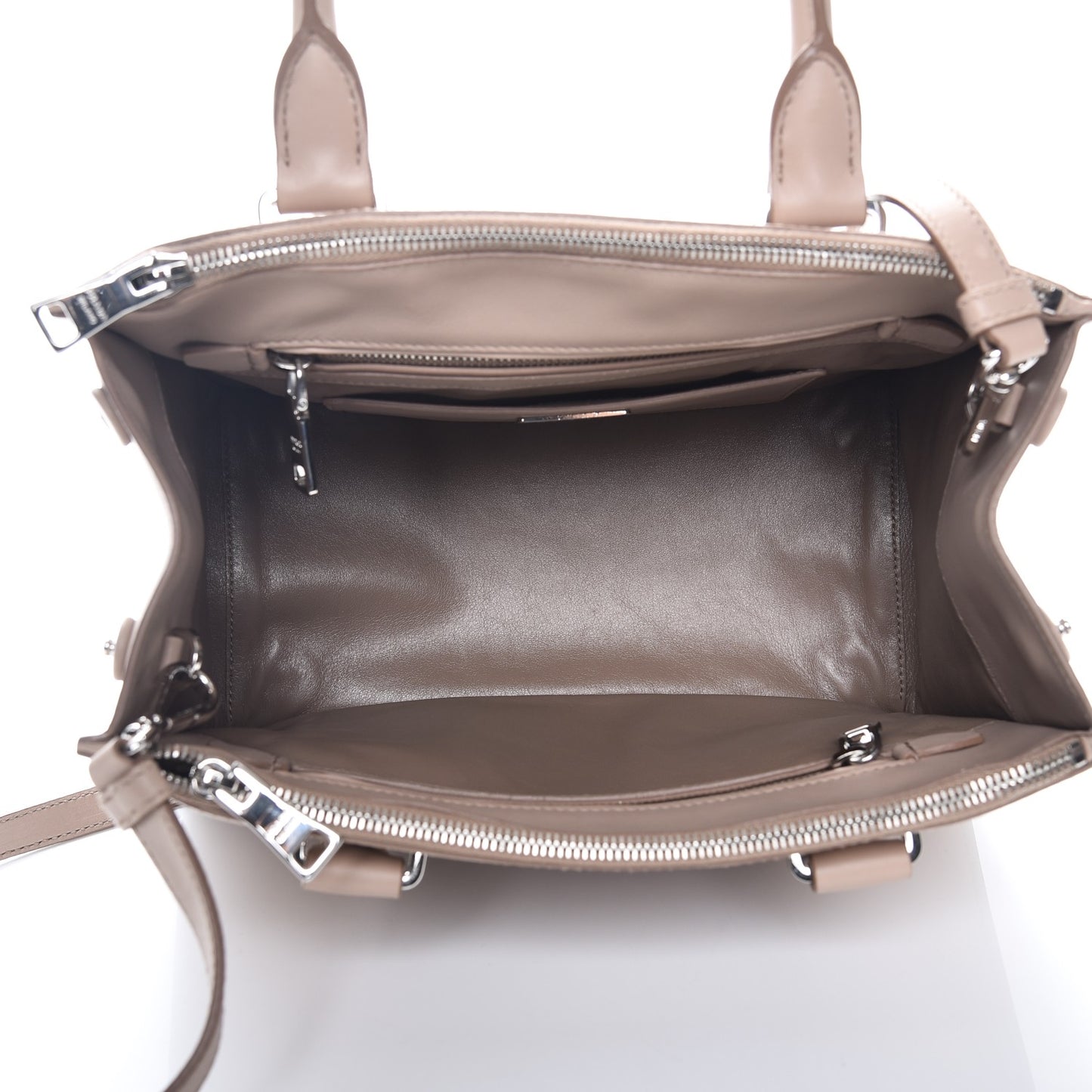 City Calf Shopping Tote Cammeo