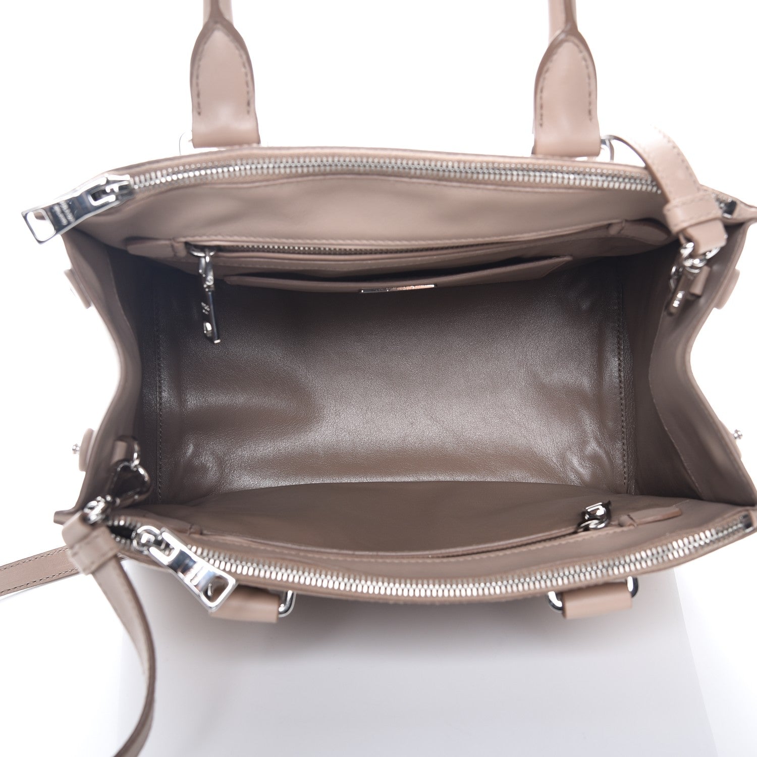 Prada City Calf Shopping Tote Cammeo 6 of 9