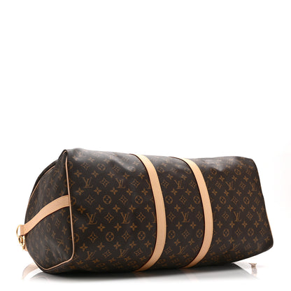 Louis Vuitton Monogram Keepall Bandouliere 55 3 of 8