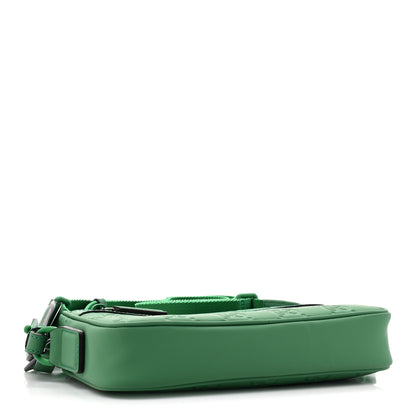 Gucci Rubber Effect Monogram GG Crossbody Bag New Shamarock 4 of 10