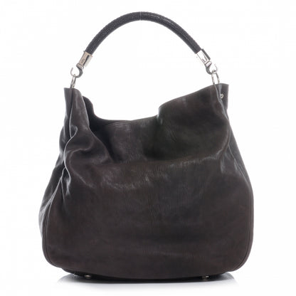 Saint Laurent Leather Large Roady Brown 1 of 8
