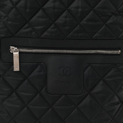 Chanel Nylon Quilted Coco Cocoon Backpack Black 8 of 10