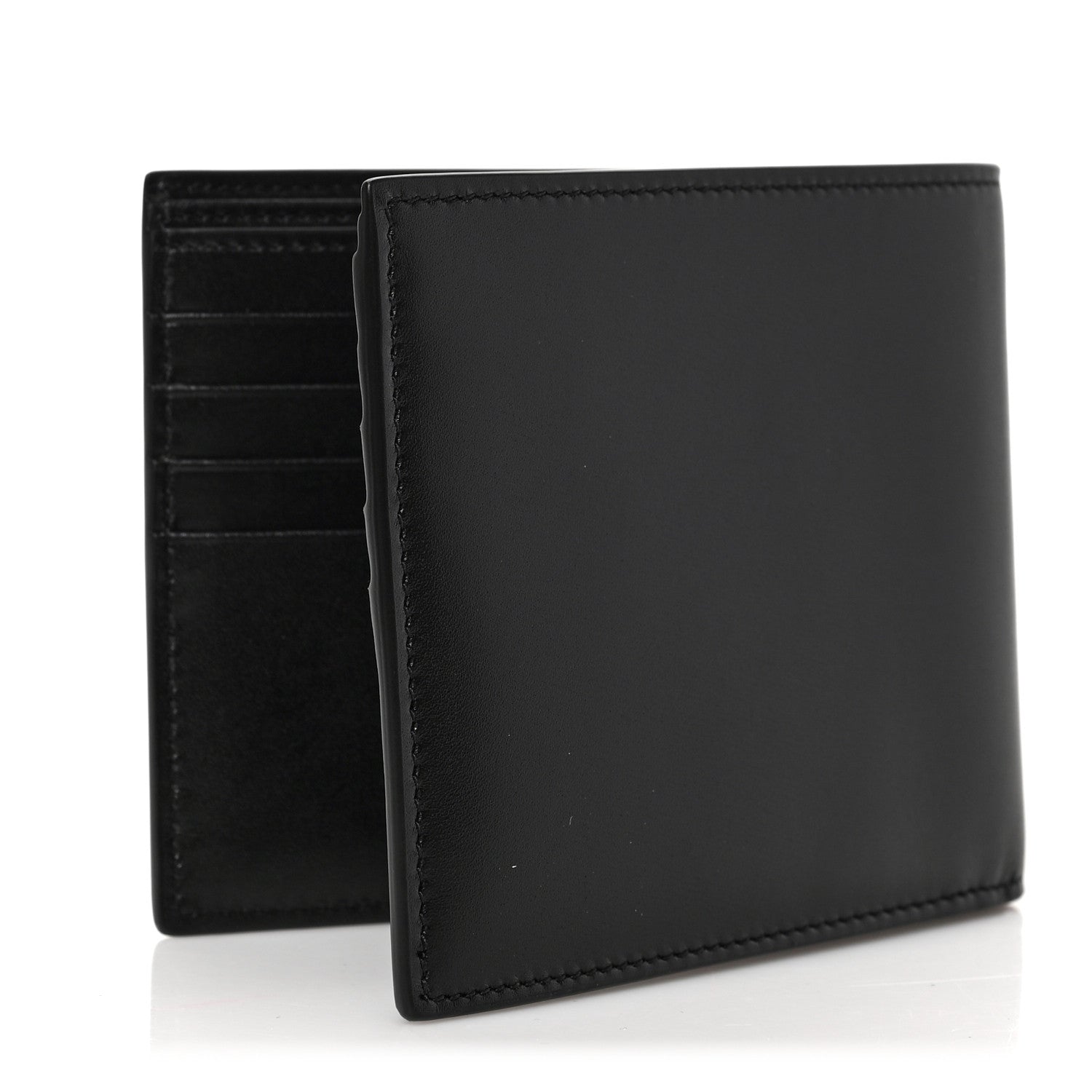 Saint Laurent Smooth Calfskin Monogram East West Wallet Black 3 of 6