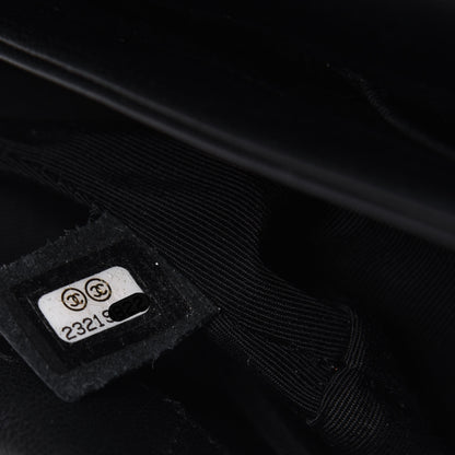 Chanel Lambskin Quilted Fold Up Again Clutch Black 7 of 17