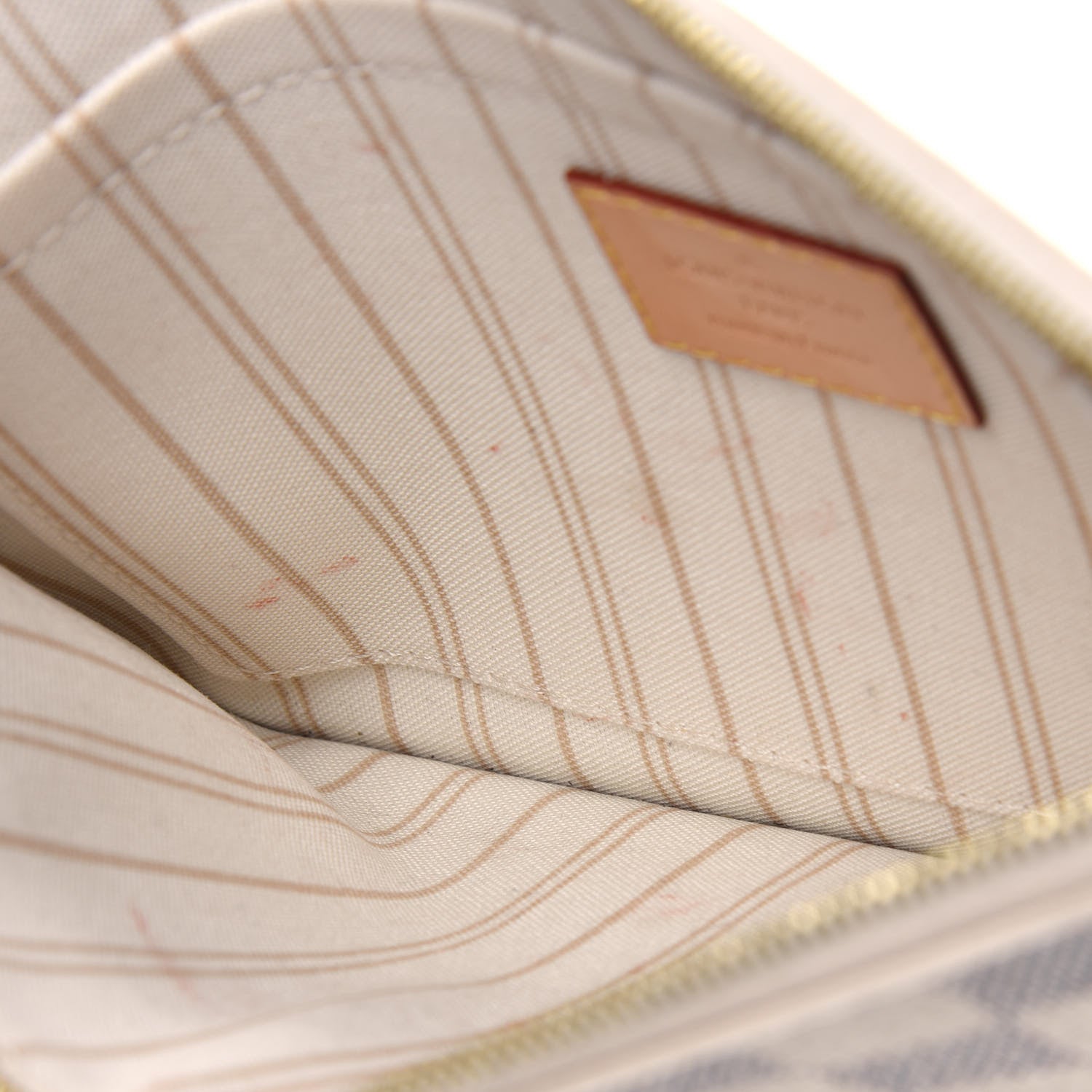 Louis Vuitton Damier Azur Neverfull MM GM Pochette 5 of 10