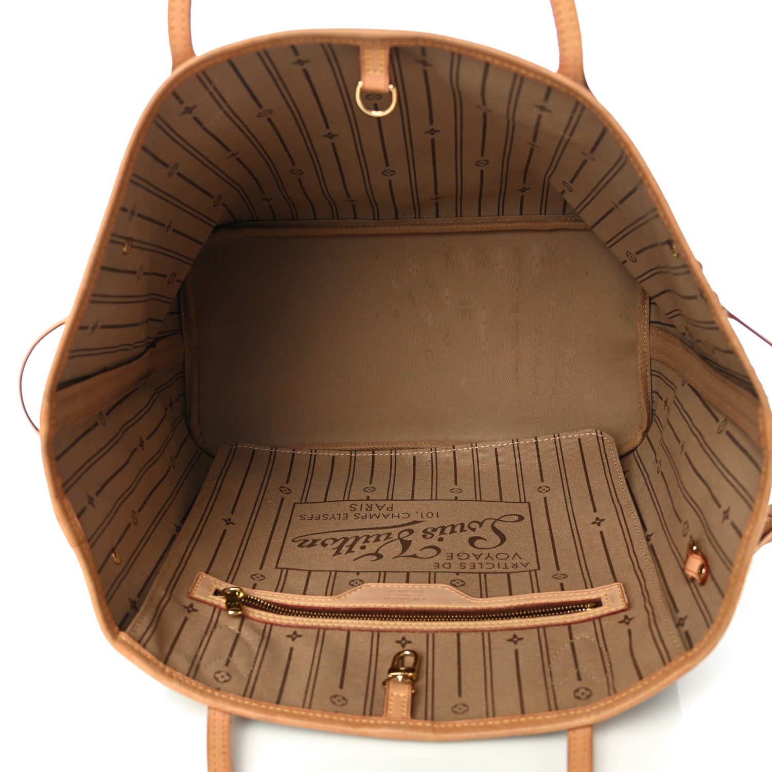 Louis Vuitton Monogram Neverfull MM 5 of 9