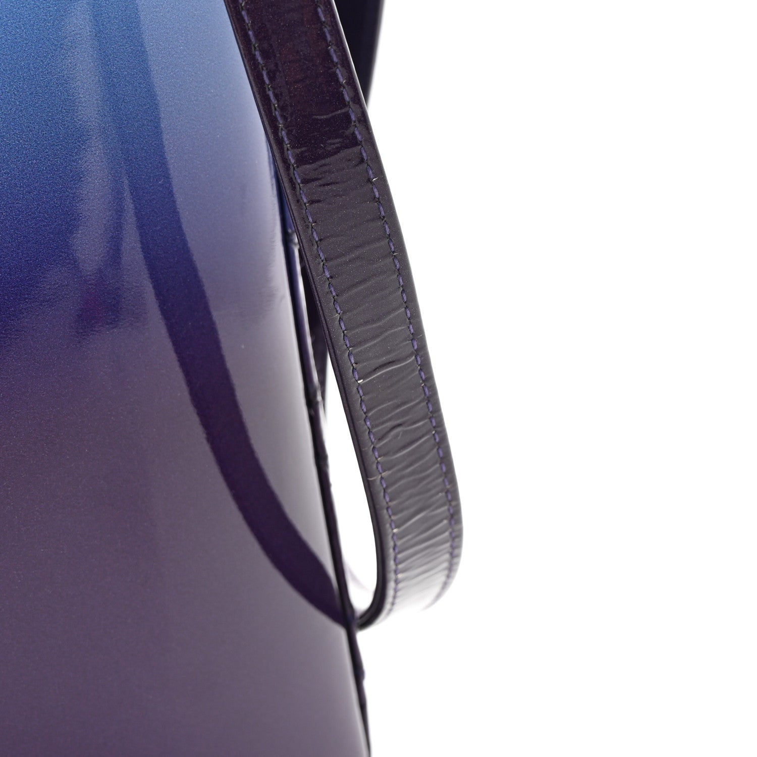 Christian Dior Patent Cannage Gradient Medium Lady Dior Purple Blue 22 of 26