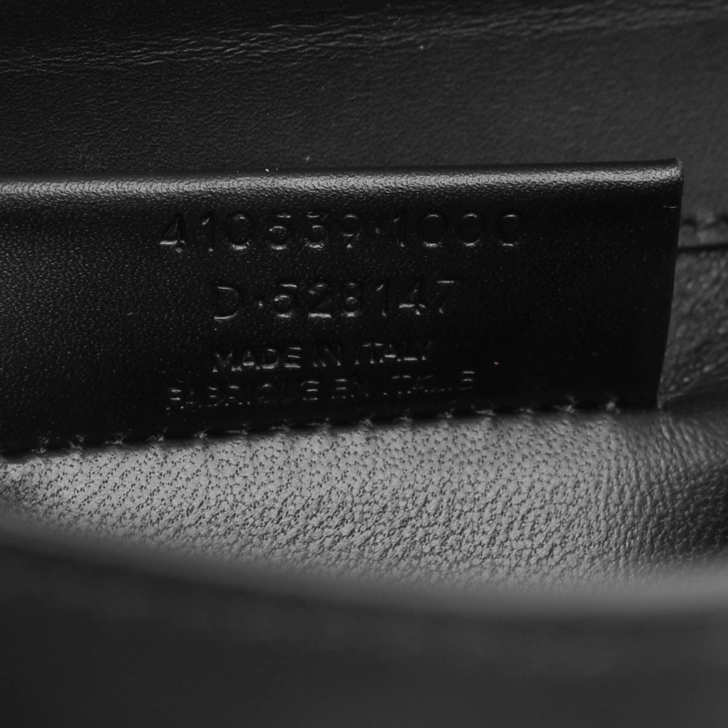 Balenciaga Veau Le Dix Makeup Bag Black 7 of 7