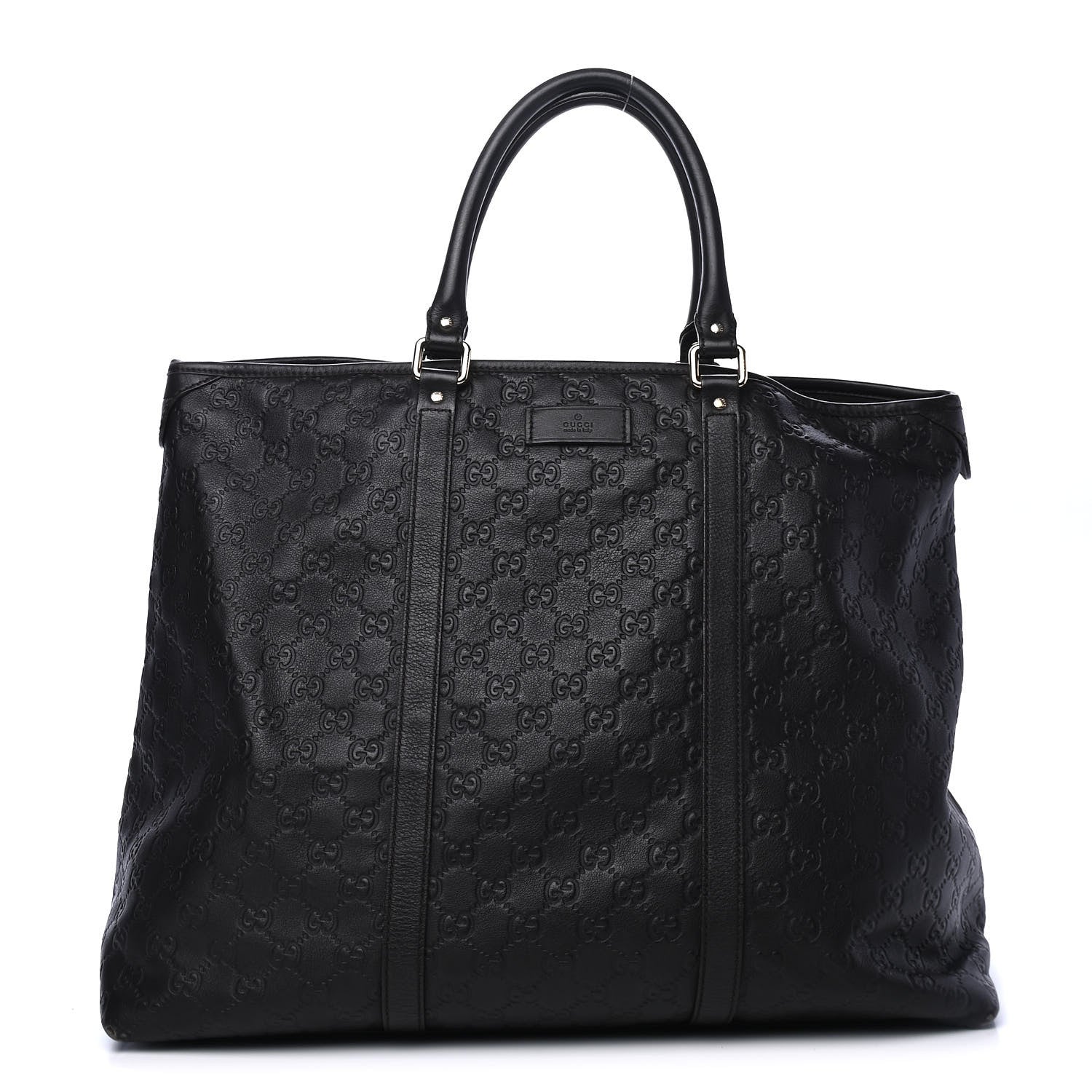 Gucci Guccissima Medium Joy Tote Bag Dark Brown 1 of 5
