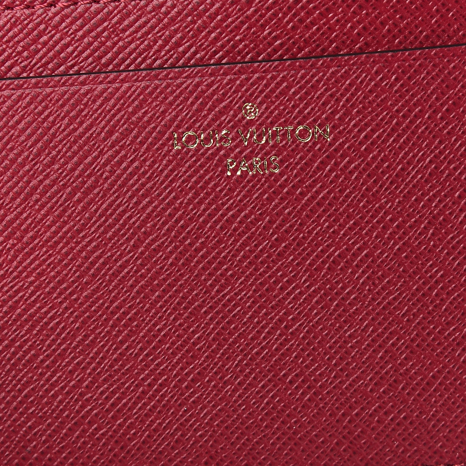 Louis Vuitton Calfskin Jeanne Wallet Insert Fuchsia 5 of 5