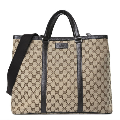 Gucci GG Monogram Large Joy Tote Bag Dark Brown 1 of 9