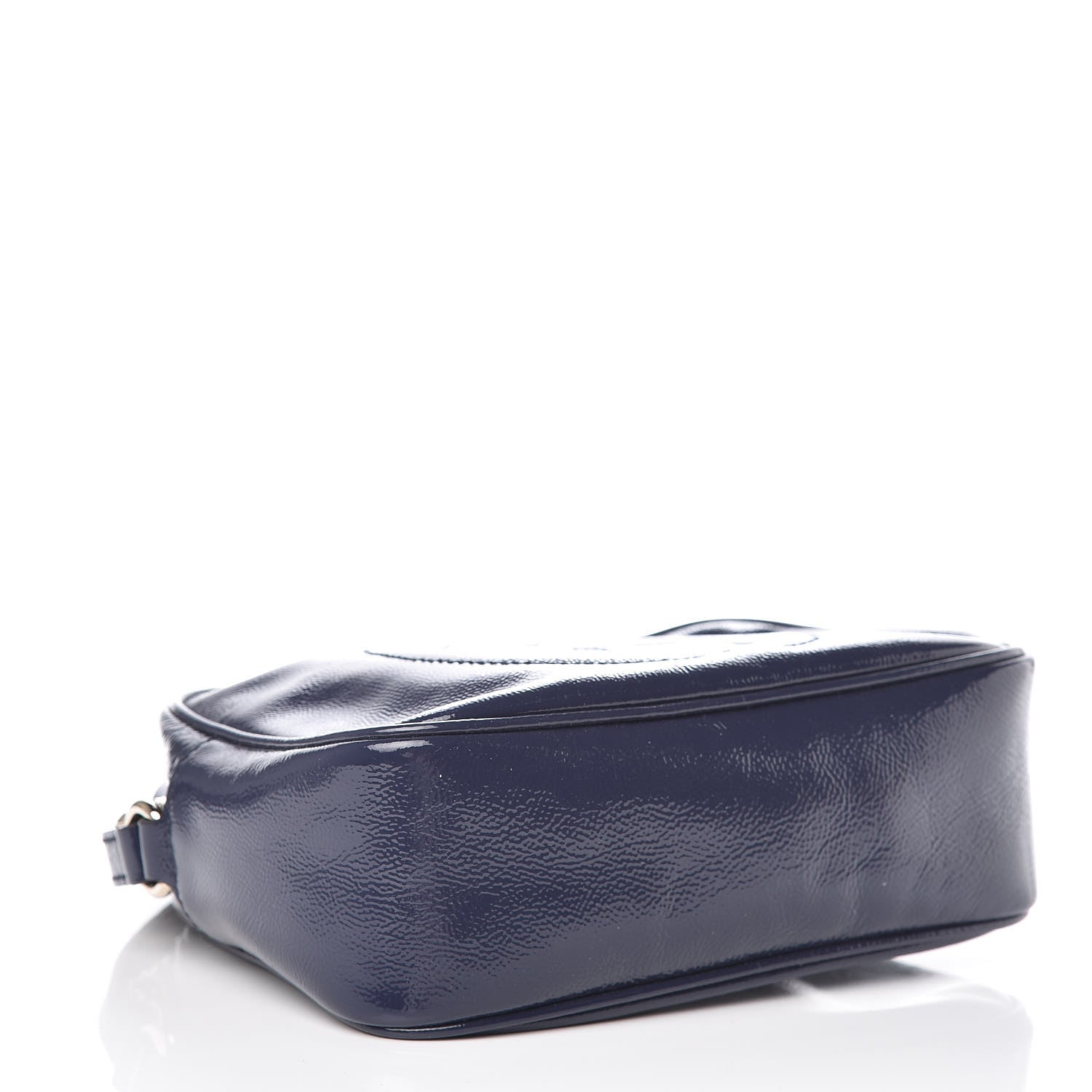Gucci Vernice Naplack Small Soho Disco Bag Uniform Blue 4 of 9