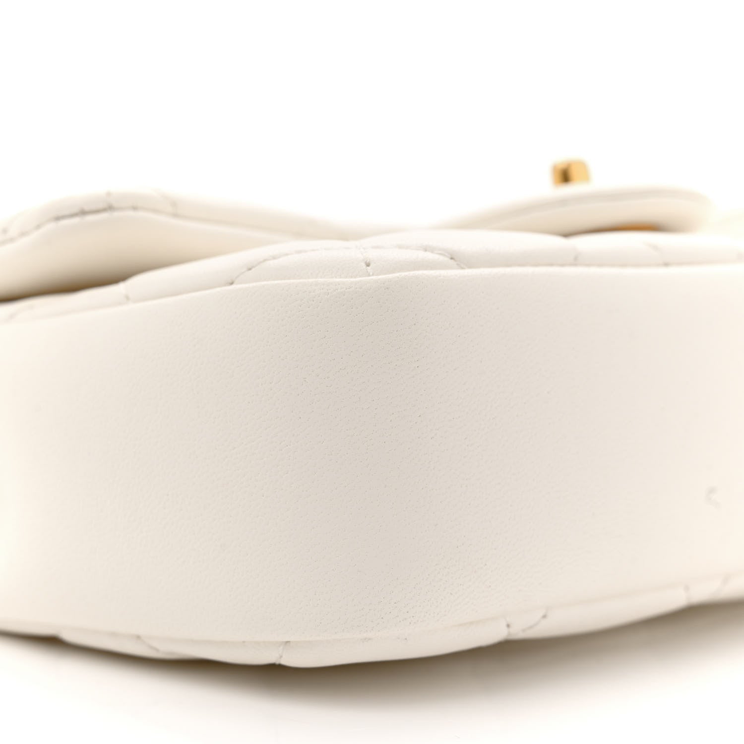 Chanel Lambskin Quilted Mini Heart Charms Flap White 9 of 15
