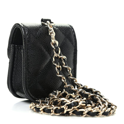 Chanel Caviar Quilted Airpods Case Black 3 of 7