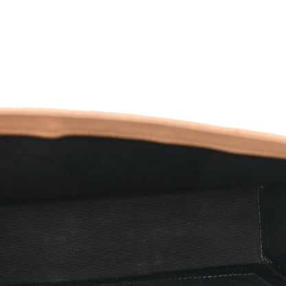 Saint Laurent Grain De Poudre Textured Mixed Matelasse Medium Triquilt Monogram Satchel Dark Beige 5 of 14
