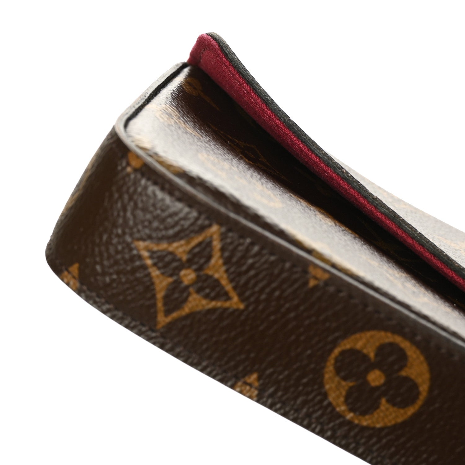 Louis Vuitton Monogram Pochette Felicie Chain Wallet Fuchsia 6 of 6