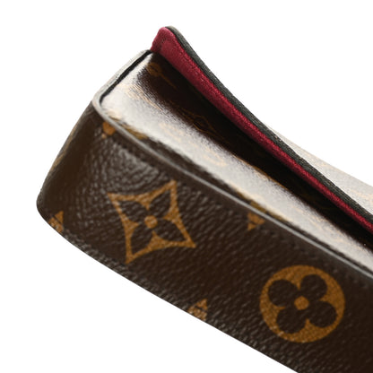 Louis Vuitton Monogram Pochette Felicie Chain Wallet Fuchsia 6 of 6