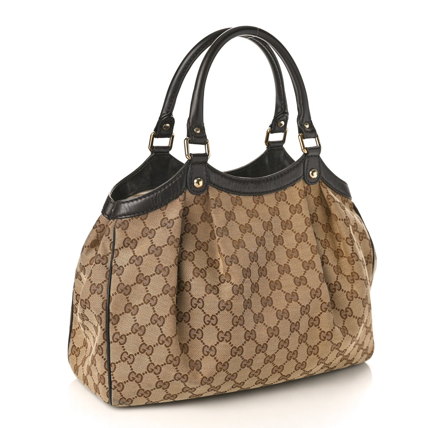 Monogram Medium Sukey Tote Dark Brown