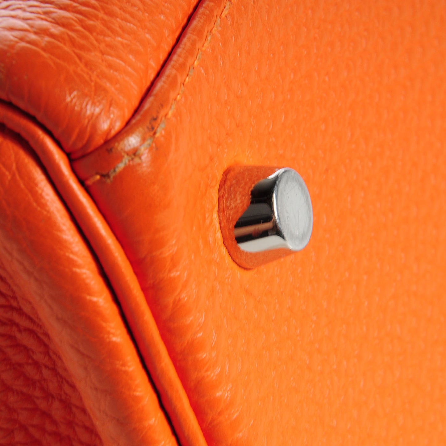 Togo Shoulder Kelly 40 Orange