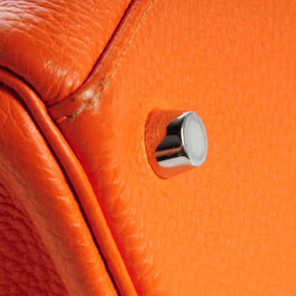 Hermes Togo Shoulder Kelly 40 Orange 7 of 21