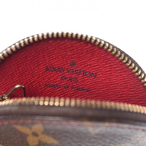 Monogram Cerises Round Coin Purse