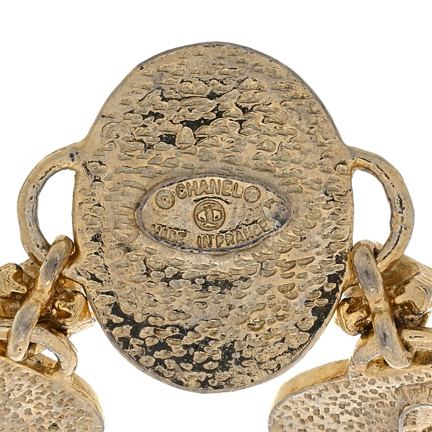 Chanel CC Medallion Bracelet Gold 3 of 3