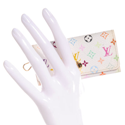 Louis Vuitton Monogram Multicolor Multicles 4 Key Holder White 2 of 8