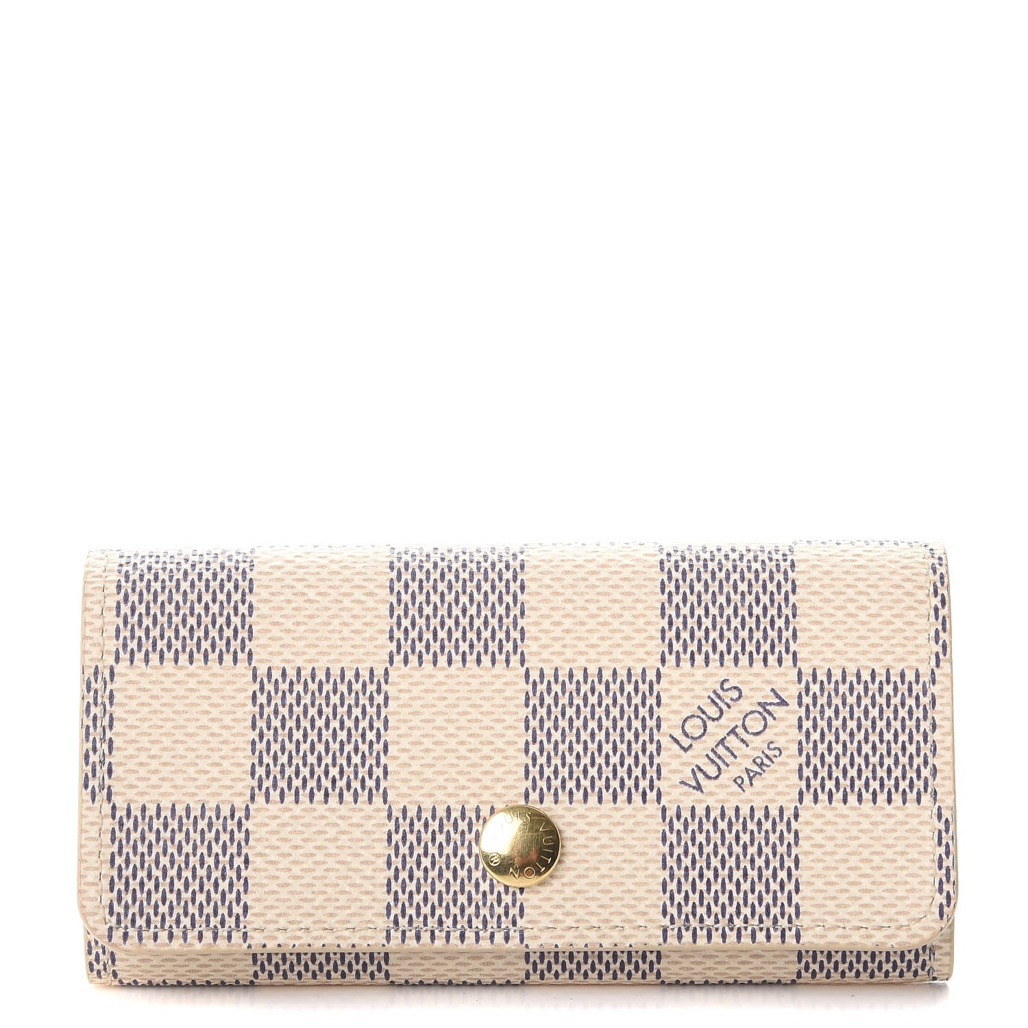 Louis Vuitton Damier Azur Multicles 4 Key Holder 1 of 8