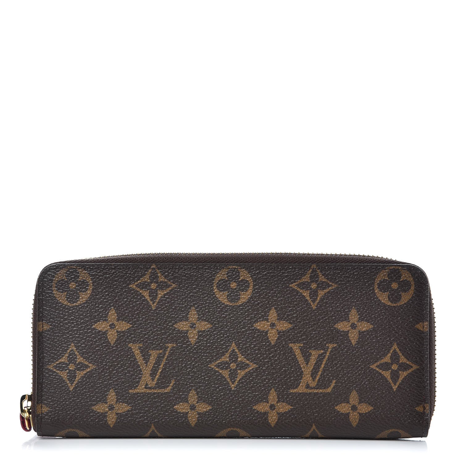 Louis Vuitton Monogram Clemence Wallet Fuchsia 1 of 8