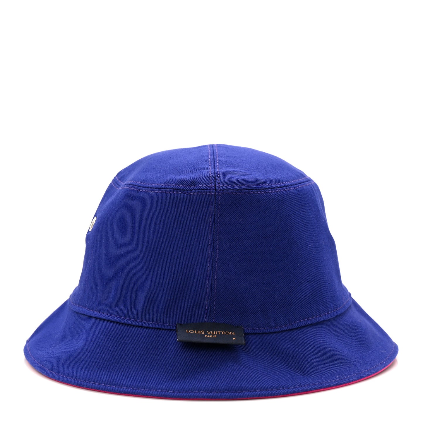 Monogram Illusion Reversible Bucket Hat M Pink Purple