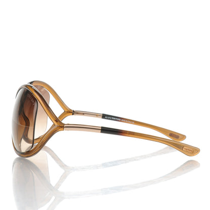 Tom Ford Acetate Whitney Crossover Sunglasses TF9 Dark Brown 2 of 4