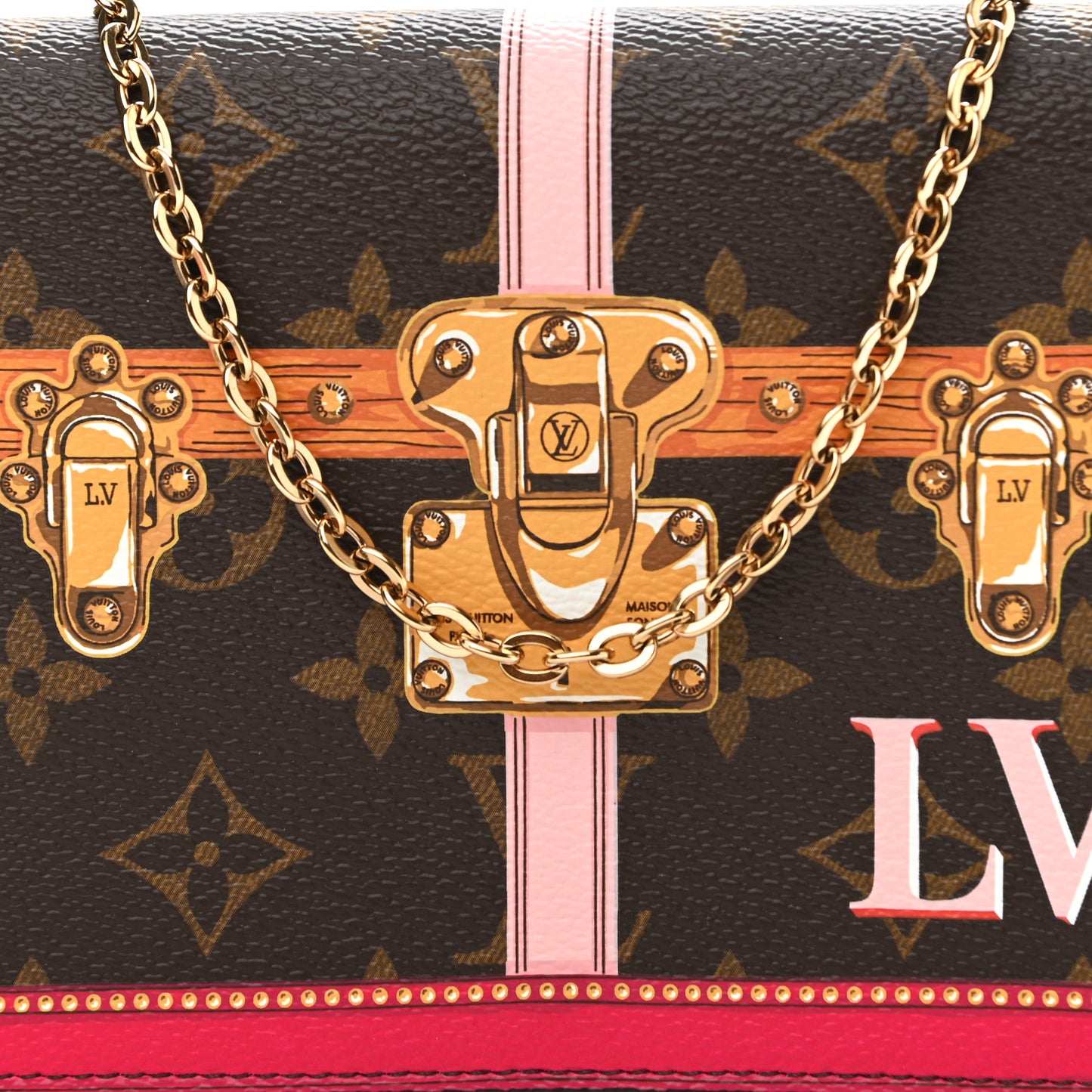 Monogram Summer Trunks Pochette Weekend