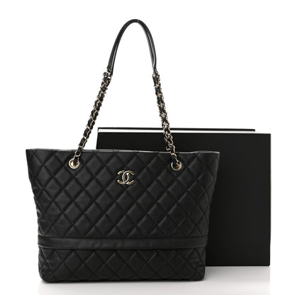 Chanel Caviar Quilted Rolled Up Tote Black 12 of 12