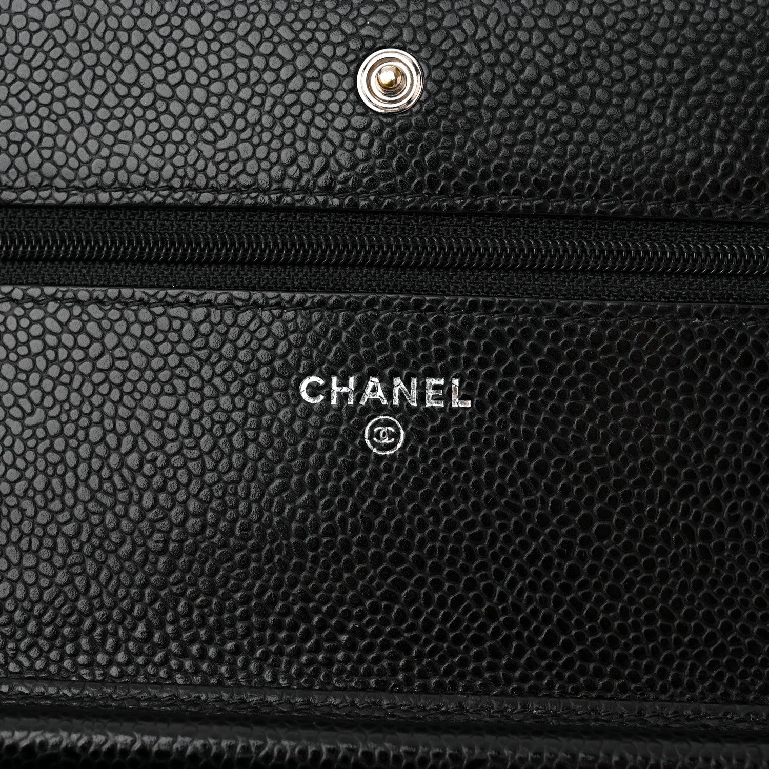 Chanel Caviar Quilted Wallet on Chain WOC Black 6 of 11