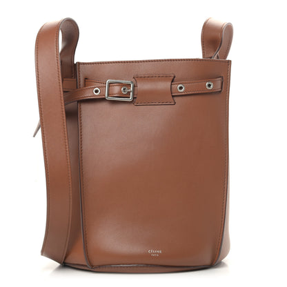 Celine Smooth Calfskin Long Strap Big Bucket Bag Tan 1 of 10