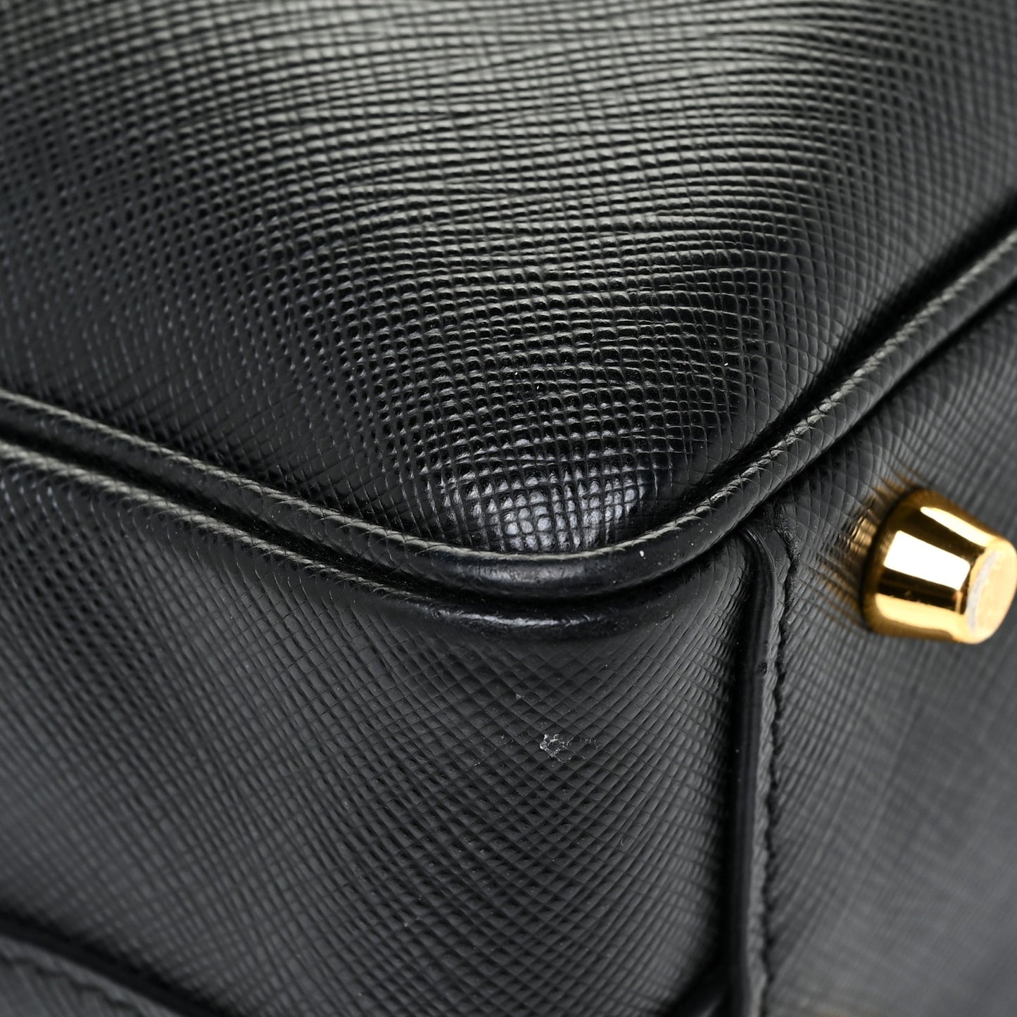 Saffiano Lux Briefcase Black