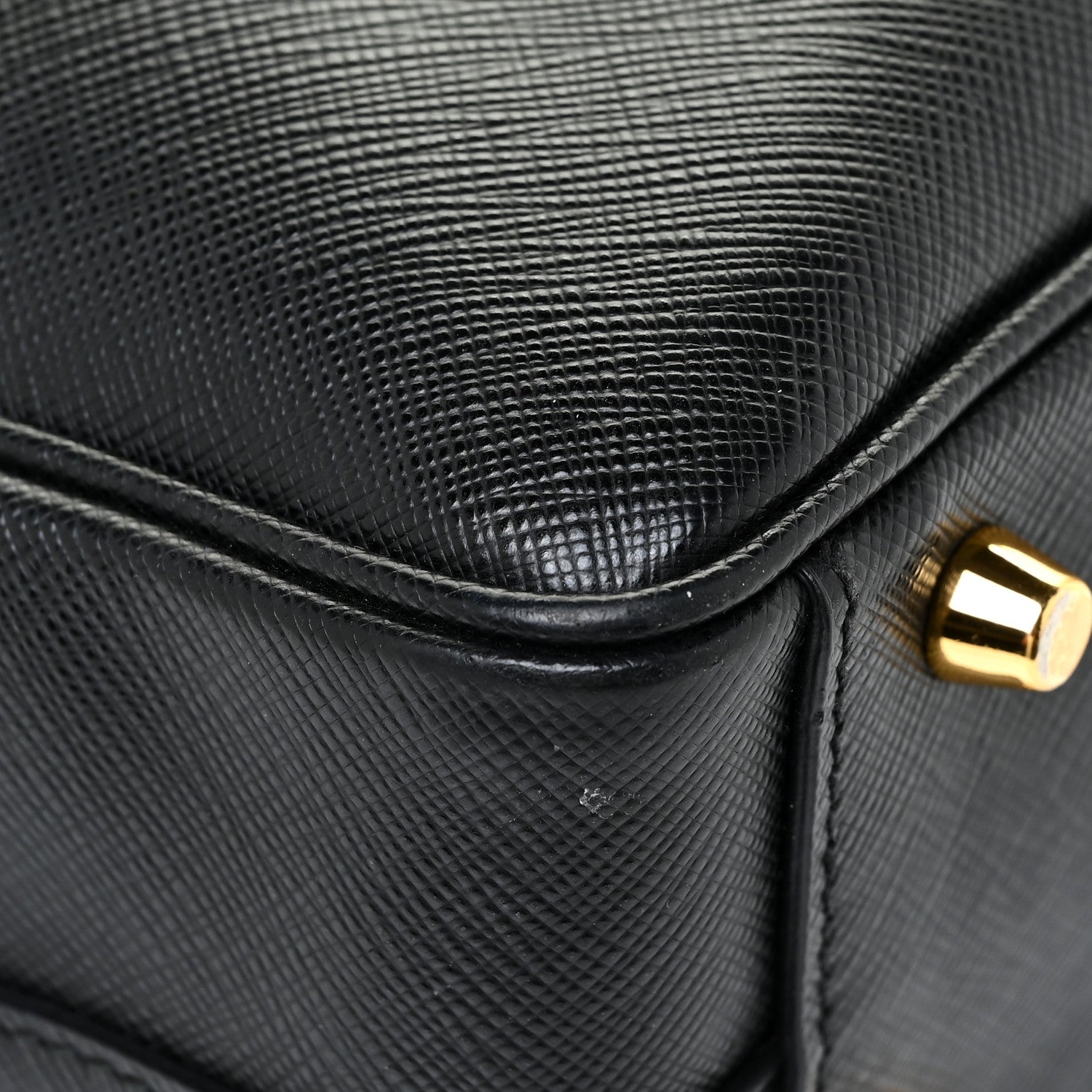 Prada Saffiano Lux Briefcase Black 13 of 14