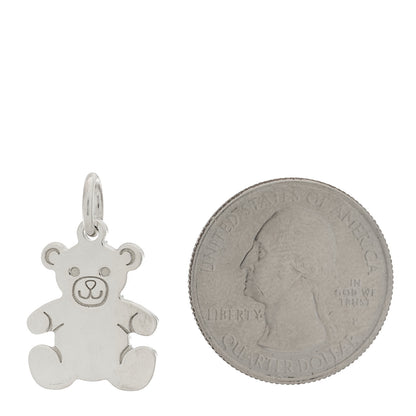 Tiffany Sterling Silver Teddy Bear Charm 2 of 3