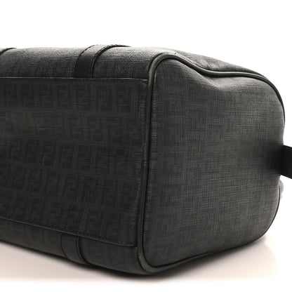 Fendi Zucchino Spalmati Vitello Small Boston Black 10 of 12