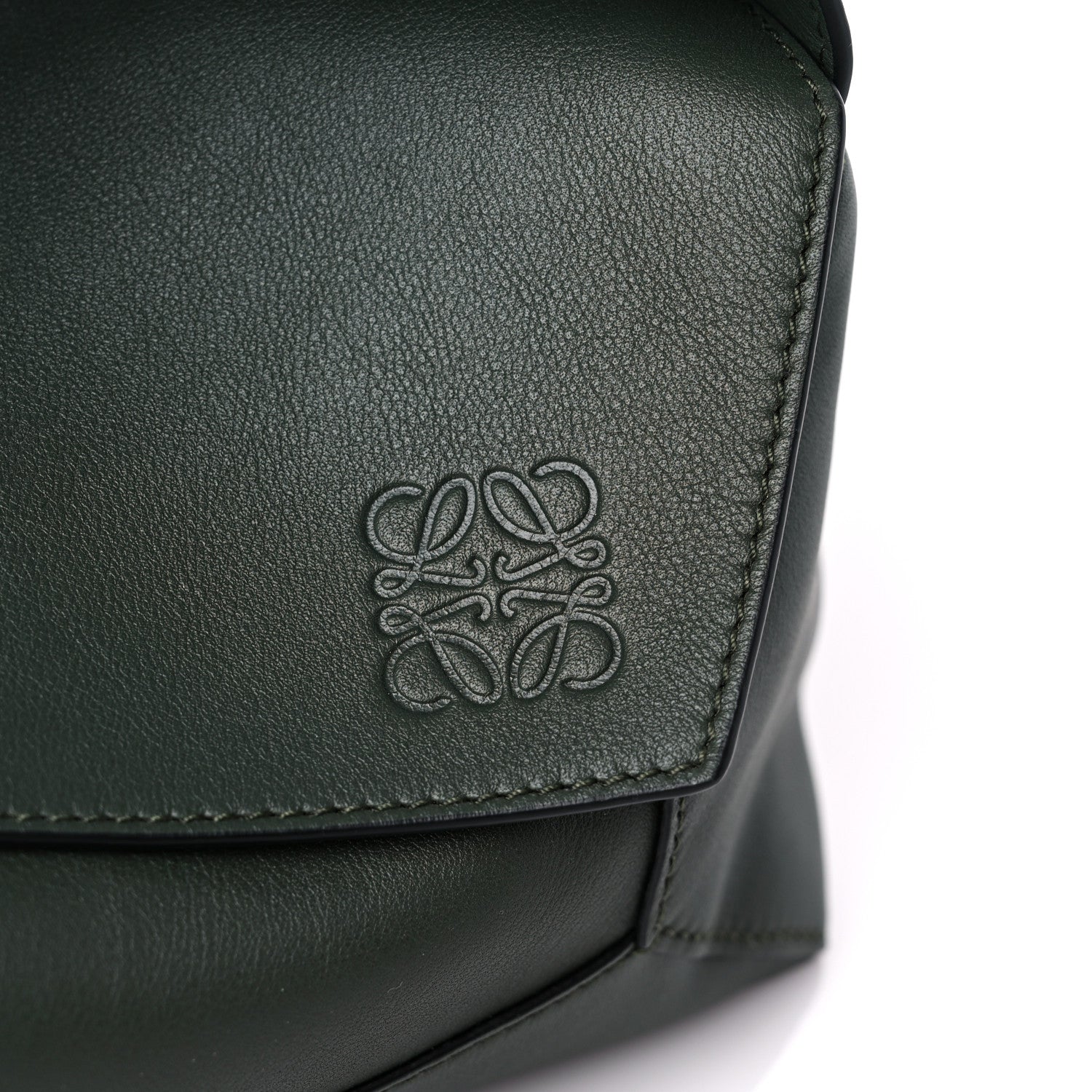 Loewe Calfskin Puzzle Hobo Avocado 11 of 13
