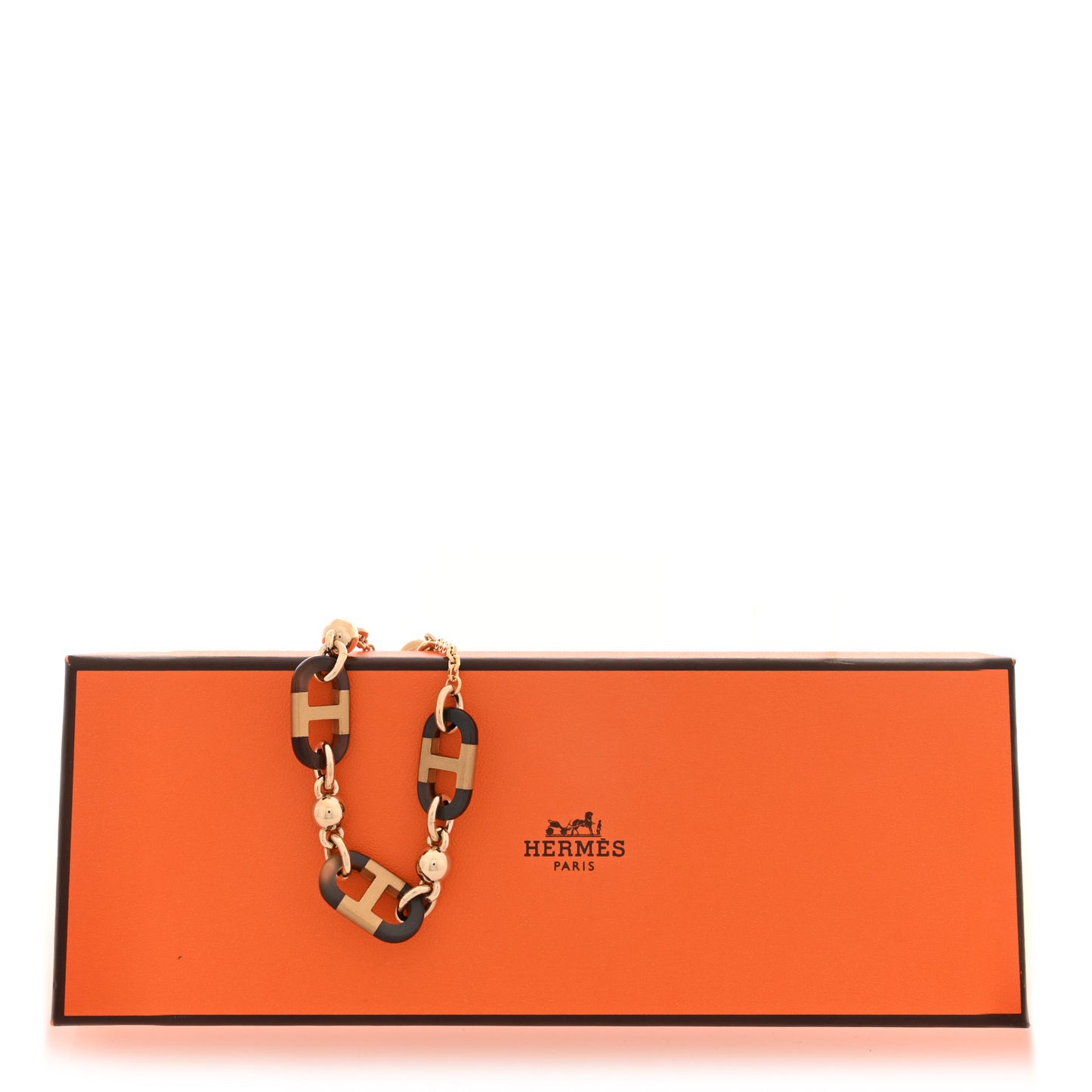Lacquered Permabrass Sur Mer Bracelet Gold