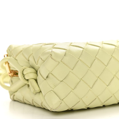 Bottega Veneta Nappa Intrecciato Mini Loop Camera Bag Lemon Washed 8 of 9
