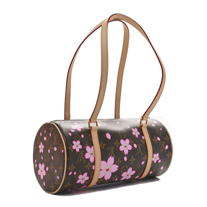 Louis Vuitton LV X TM Monogram Cherry Blossom Papillon Sakura Brown 2 of 10