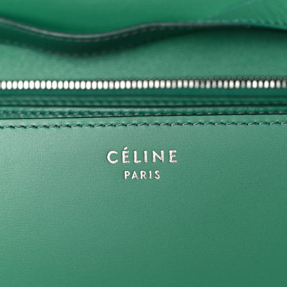 Celine Box Calfskin Classic Box Medium Flap Bag Pop Green 7 of 12