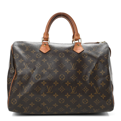 Louis Vuitton Monogram Speedy 35 1 of 13