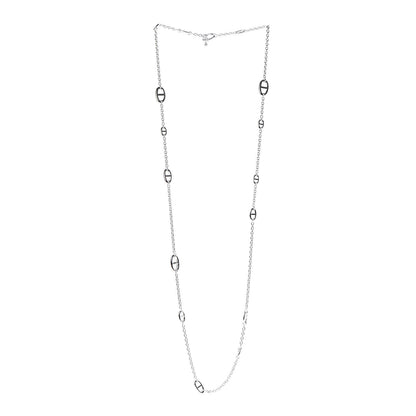 Hermes Sterling Silver Farandole Necklace 120 3 of 4